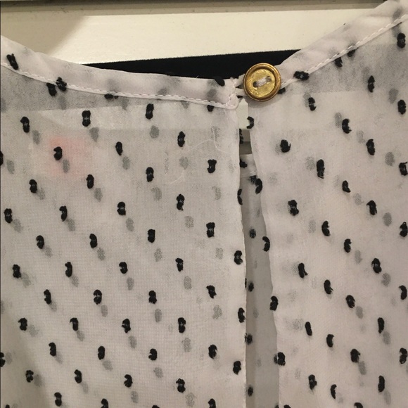 Gianni Bini Babydoll Ruffle Top - Picture 5 of 6